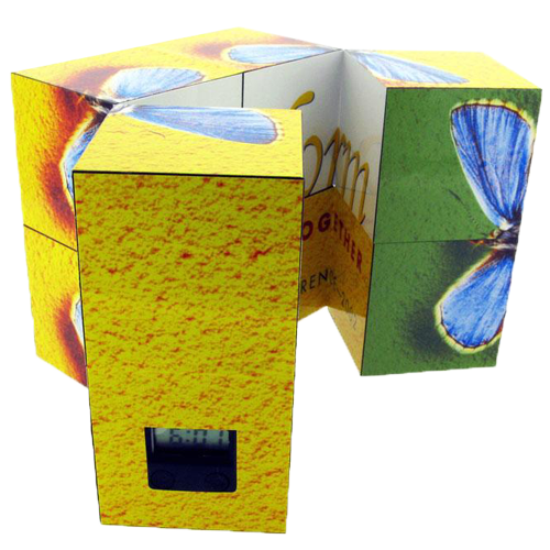 Magic Cube with LCD Lock